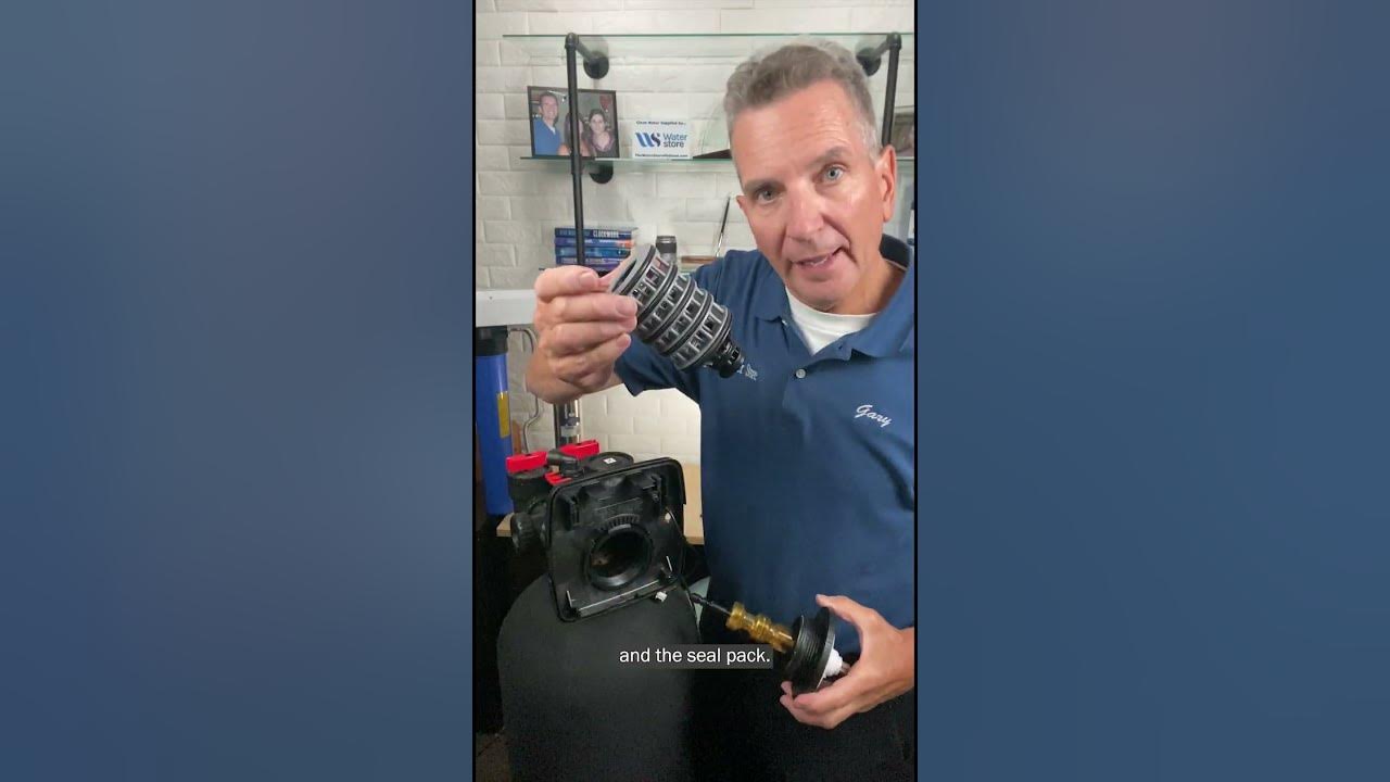 How I REBUILD CLACK WATER SOFTENER in 60 seconds!
