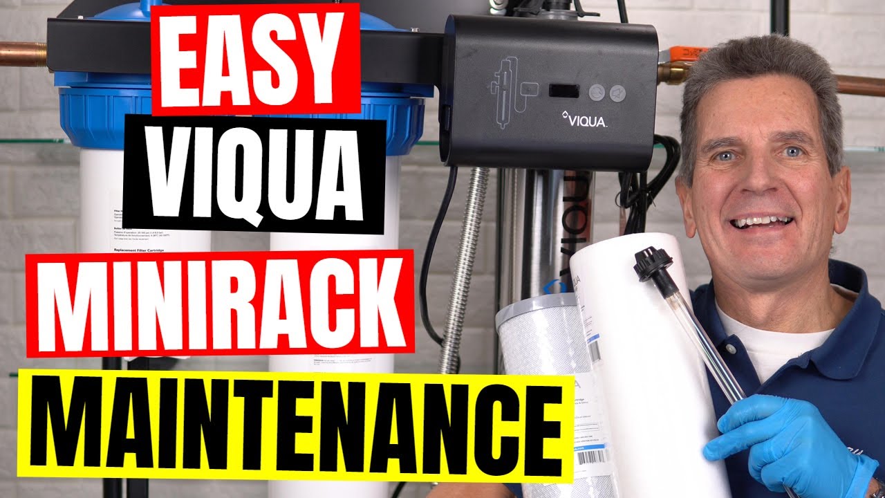 How to REPLACE LAMP & FILTERS in VIQUA IHS12 D4, IHS22-D4 or IHS22-E4 UV Systems