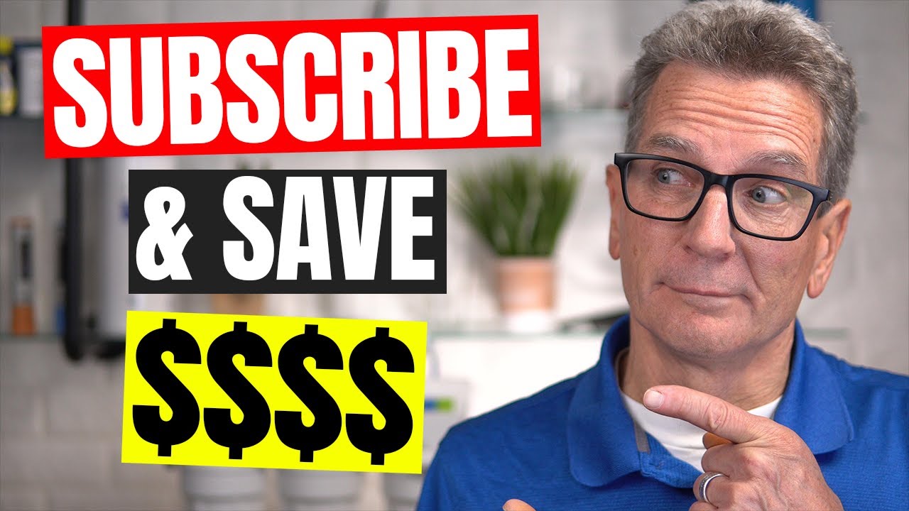 WATER FILTER and Replacement UV LAMP Subscriptions SAVE Money!