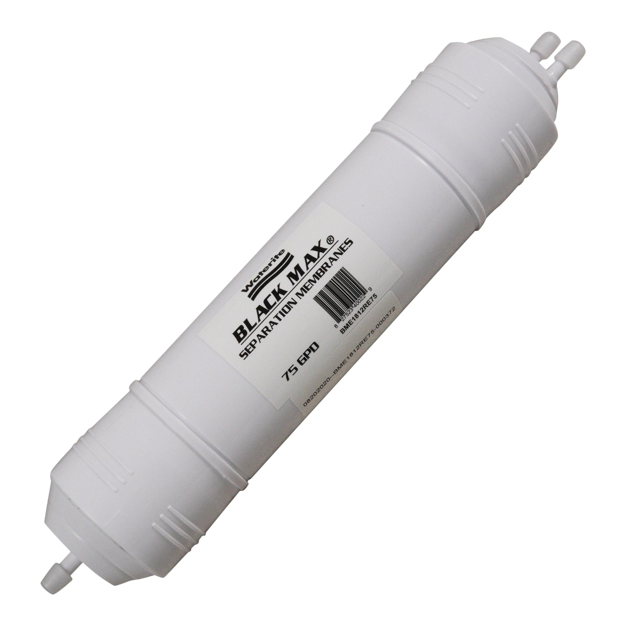 Membrane d'osmose inverse Black Max 75 GPD-BME1812RE75 | Boutique en ligne sur l'eau