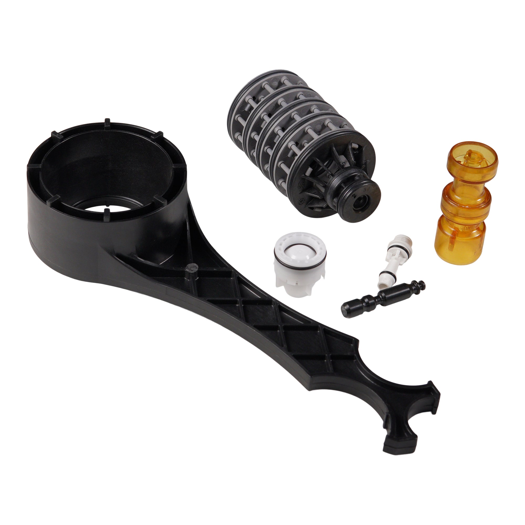 Clack WS1 FOB/C/K Rebuild KIT with White Injector & Wrench | Bundle