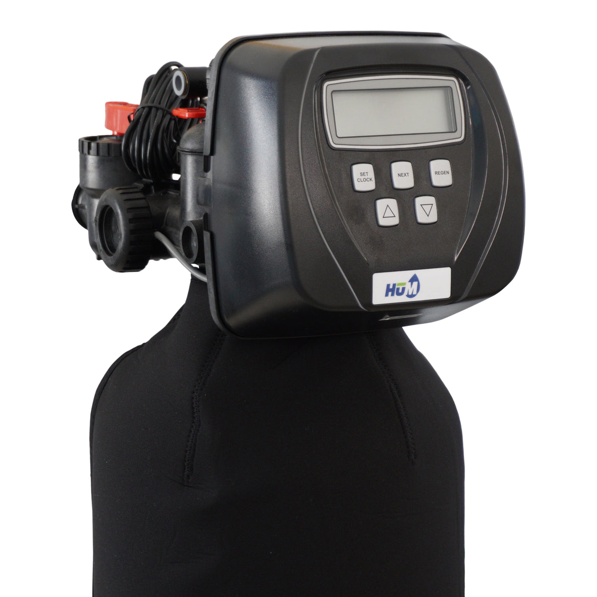 HUM Water Care Metered Water Softener 75K  Front View