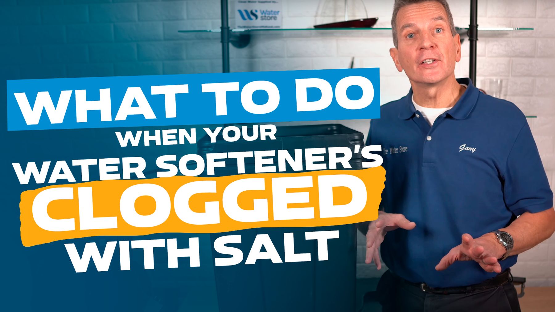 What to do when your water softener’s clogged with salt Water eStore CA