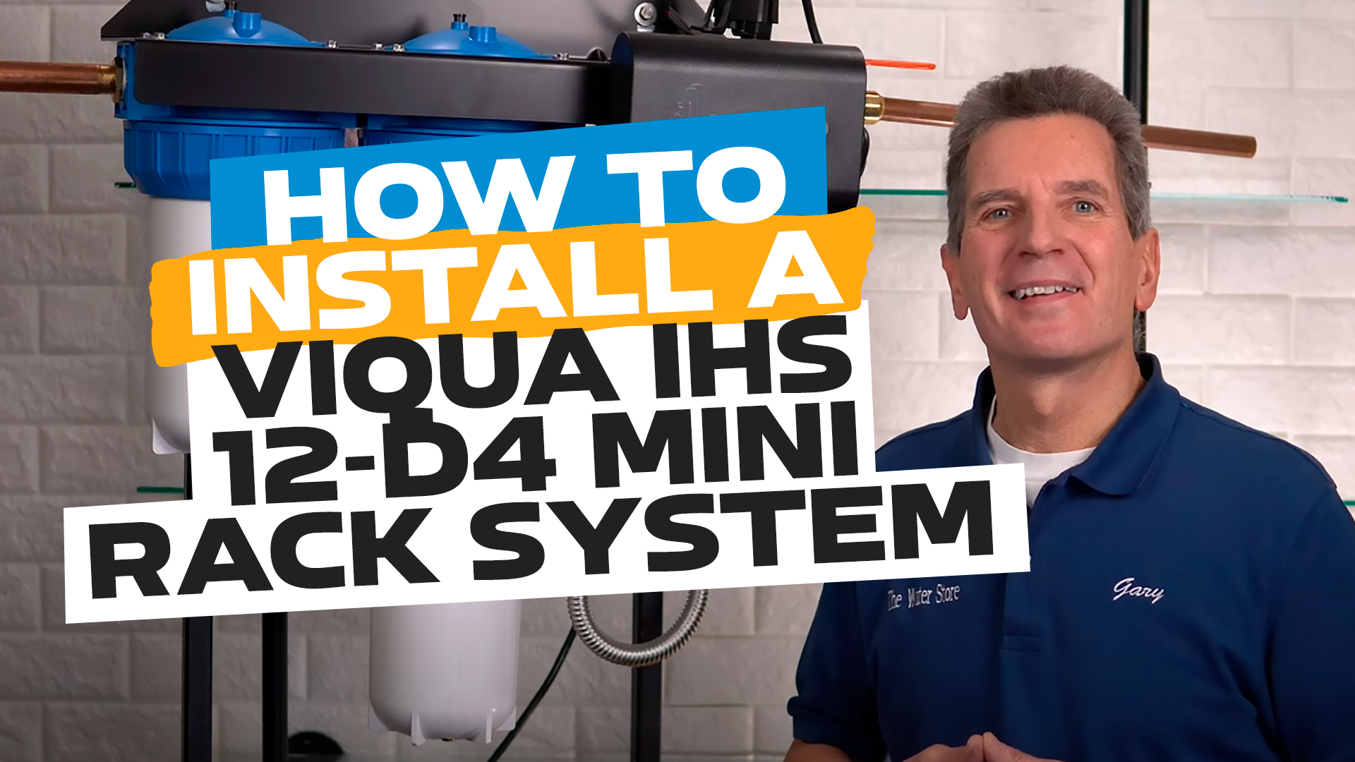 Comment installer un système de mini rack VIQUA IHS 12-D4 – Water eStore CA