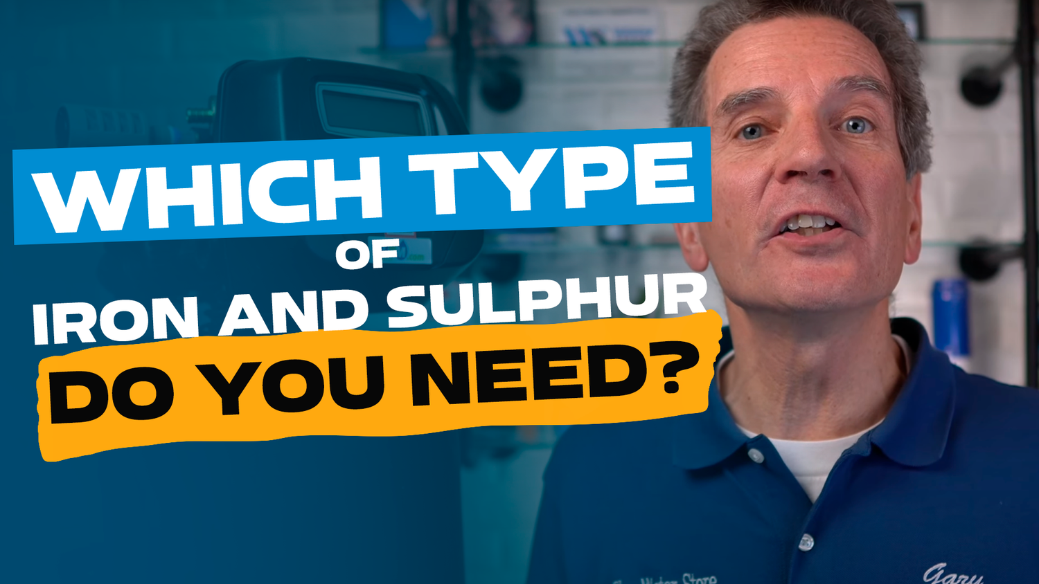 Which Type of Iron and Sulphur Filter Do I Need?