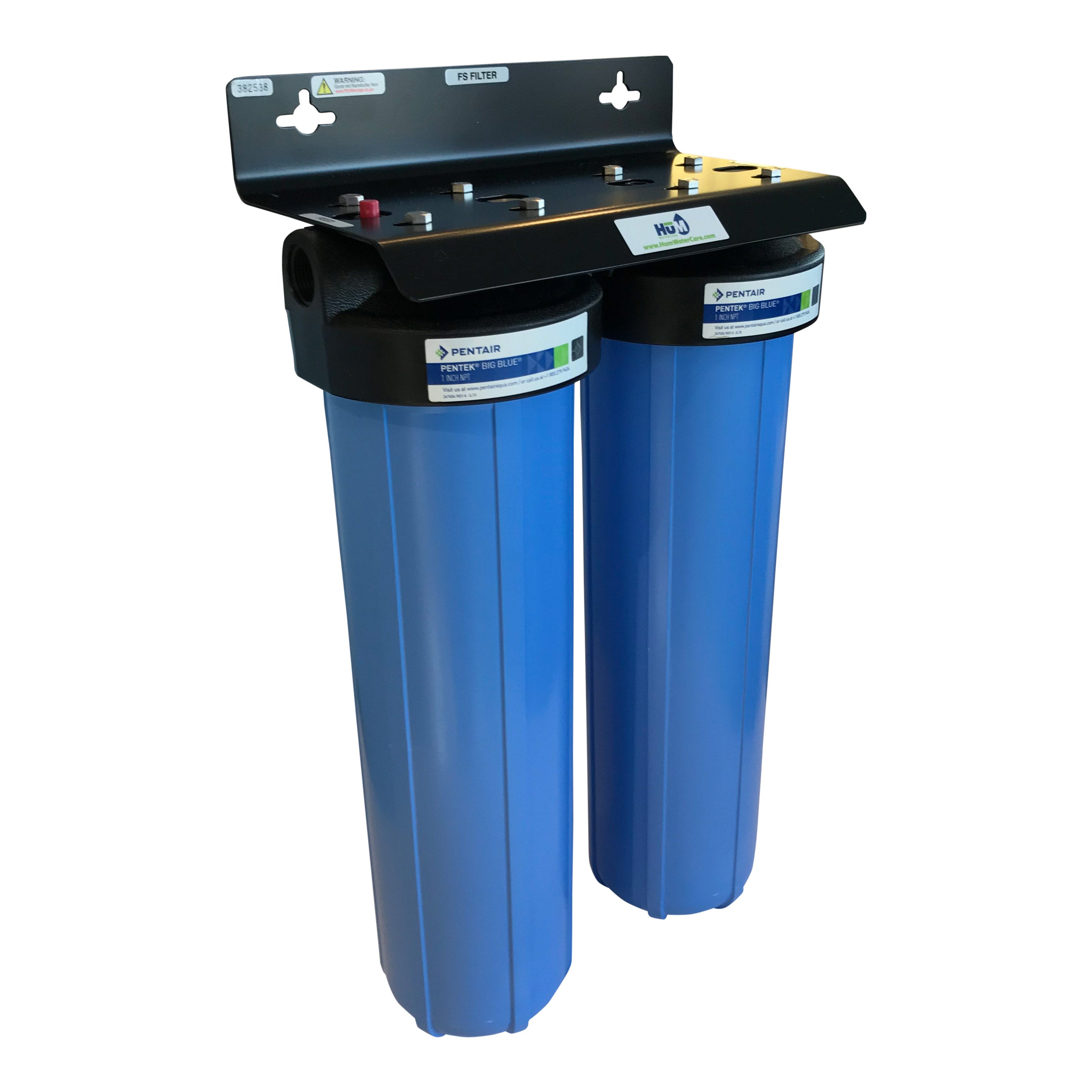 BEST WHOLE HOUSE WATER FILTRATION System HUM Water Care Dual Filter ...