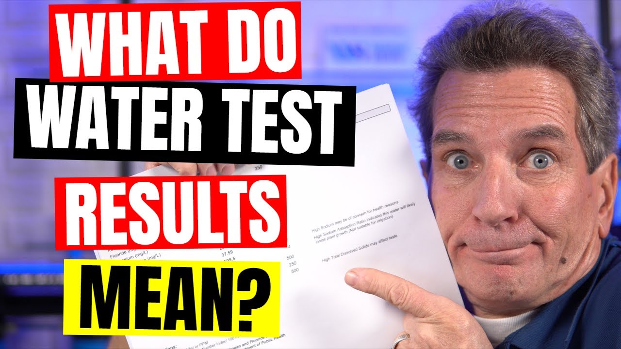 How to Read A Water Analysis