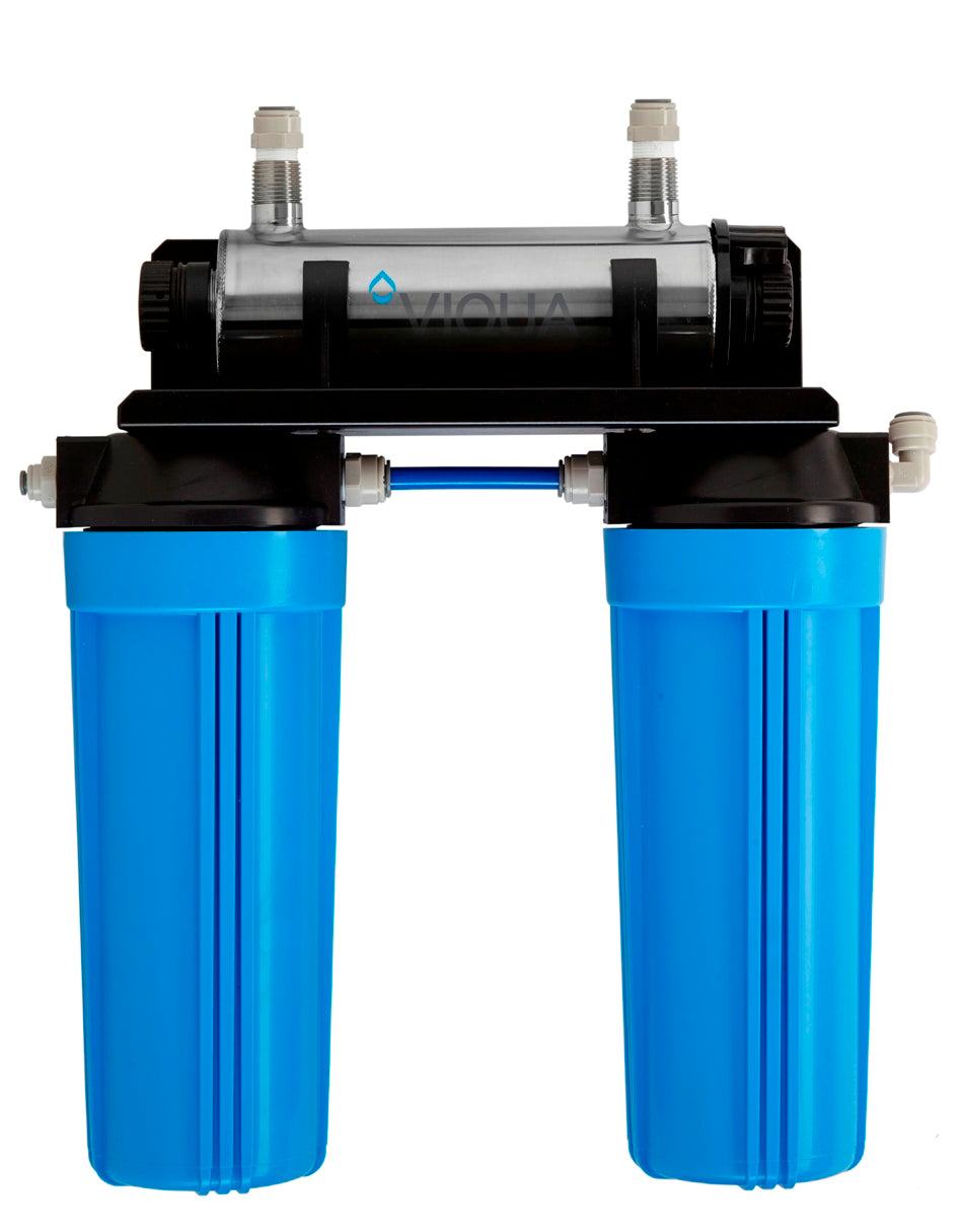 How to Replace Filters, Clean Sleeve and Replace Lamp in Viqua VT1-DWS Drinking Water Ultraviolet Disinfection System.