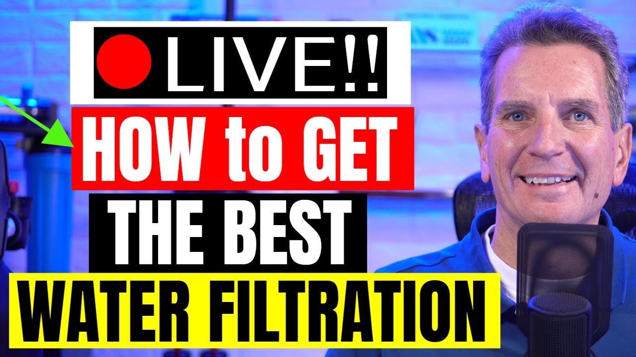 How to get the BEST WATER for your FAMILY Live Stream Event