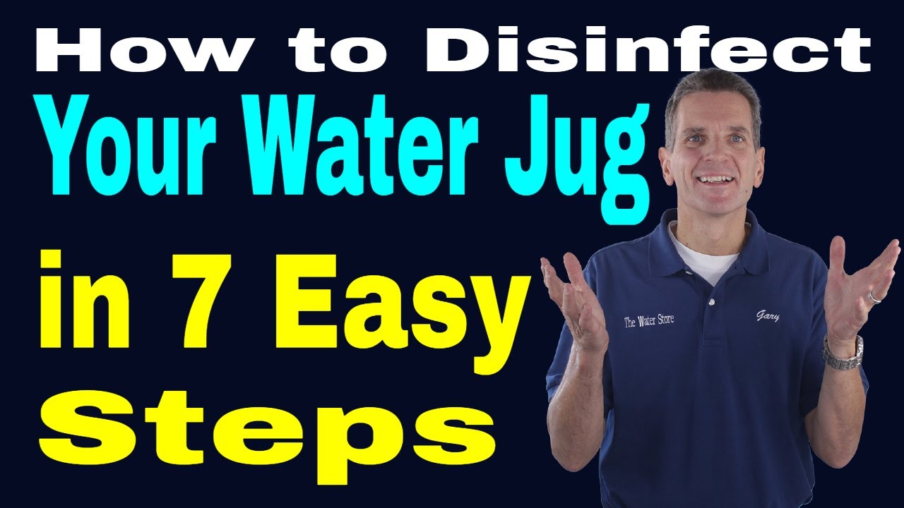 How to Disinfect Your Water Jug in 7 Easy Steps