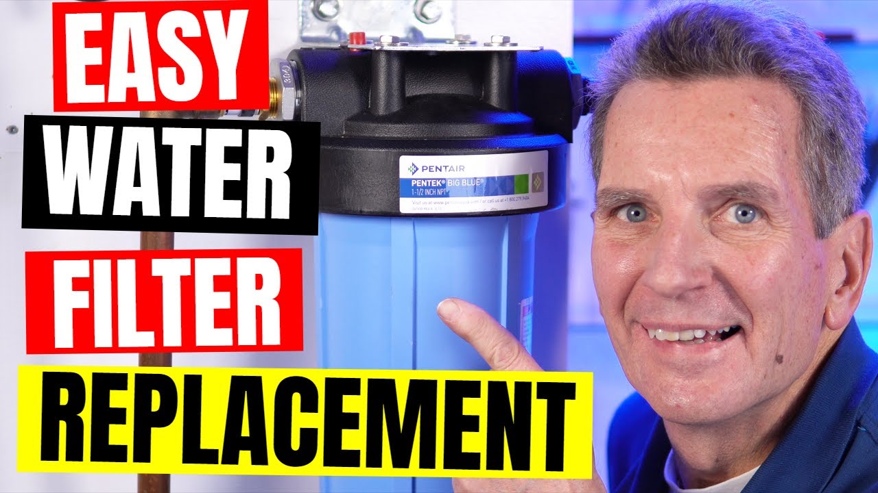 HOW to Change WHOLE HOUSE WATER FILTER in 7 EASY Steps