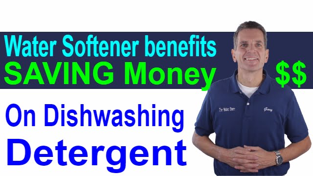 Water Softener Benefits Saving Money $$ on Dishwasher Detergent - Midland, Ontario