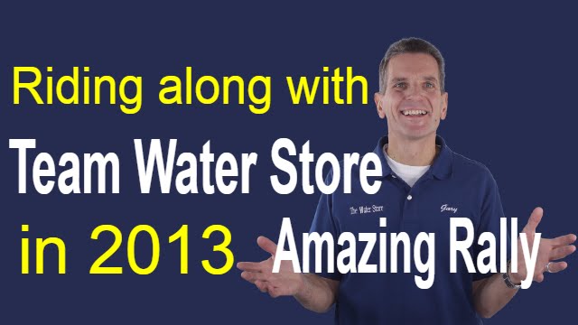 Riding along with Team Water Store in 2013 Amazing Rally, Midland, Ontario