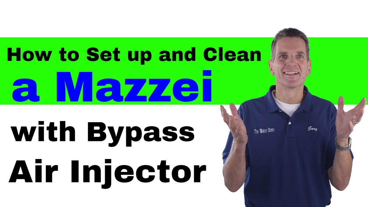 How to Setup and Clean a Mazzei with Bypass Air Injector
