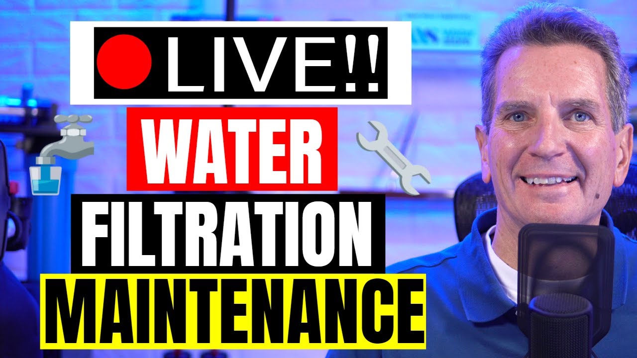 WATER FILTRATION Equipment MAINTENANCE Tips & Tricks Live Stream Replay