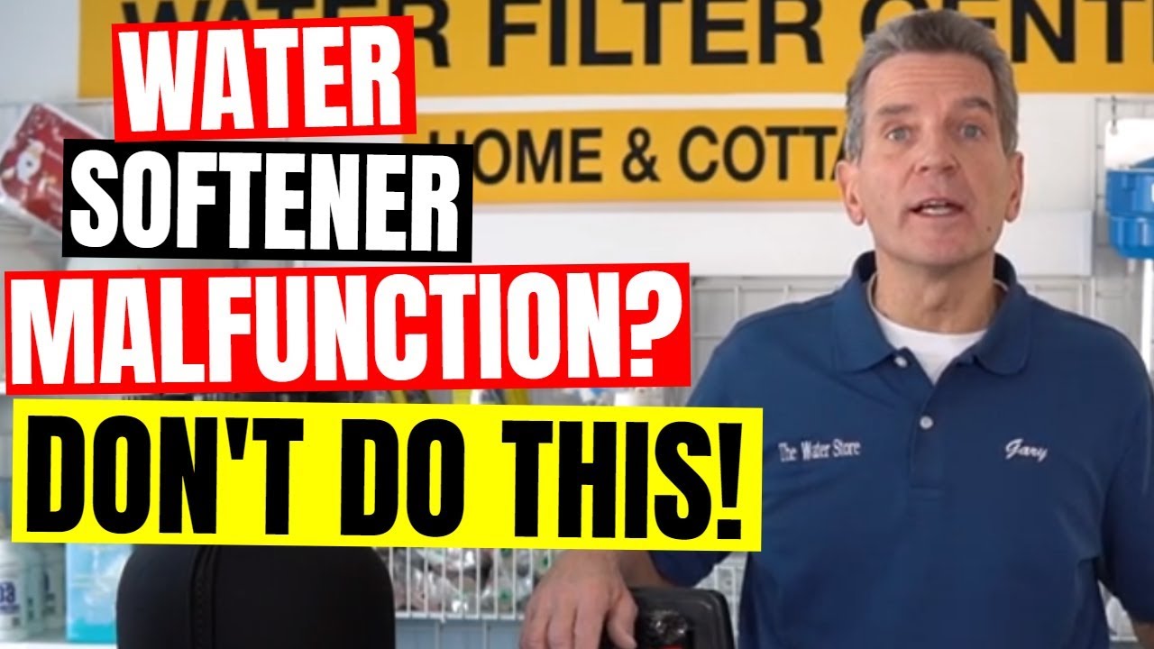 Avoid this WATER SOFTENER MISTAKE before it's too late!