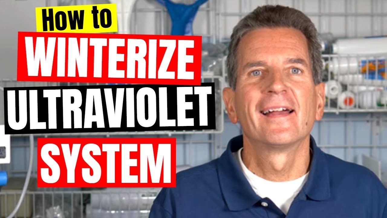 Protect Your Ultraviolet or UV Water Disinfection System from Freezing by following this guide!