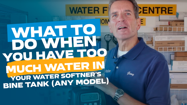 What to Do When You Have Too Much Water in Your Water Softener’s Brine Tank (Any Model)