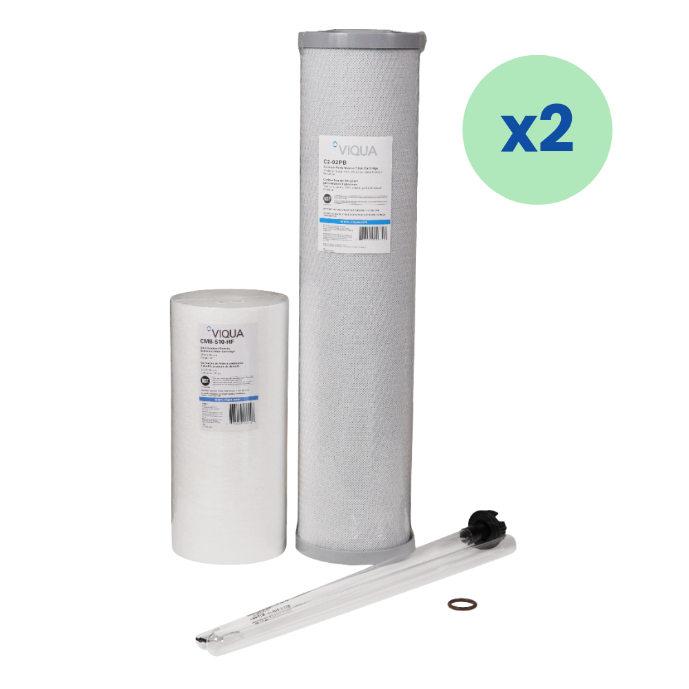 Viqua IHS12-D4 Replacement UV Lamp, Sleeve and Filters (BOGO 50% OFF)