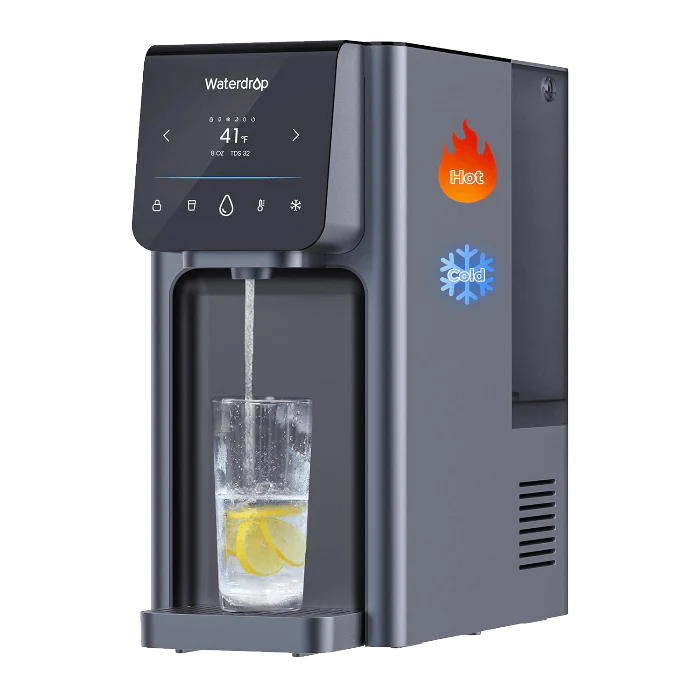 Waterdrop Countertop Reverse Osmosis Hot Cold Water Dispenser