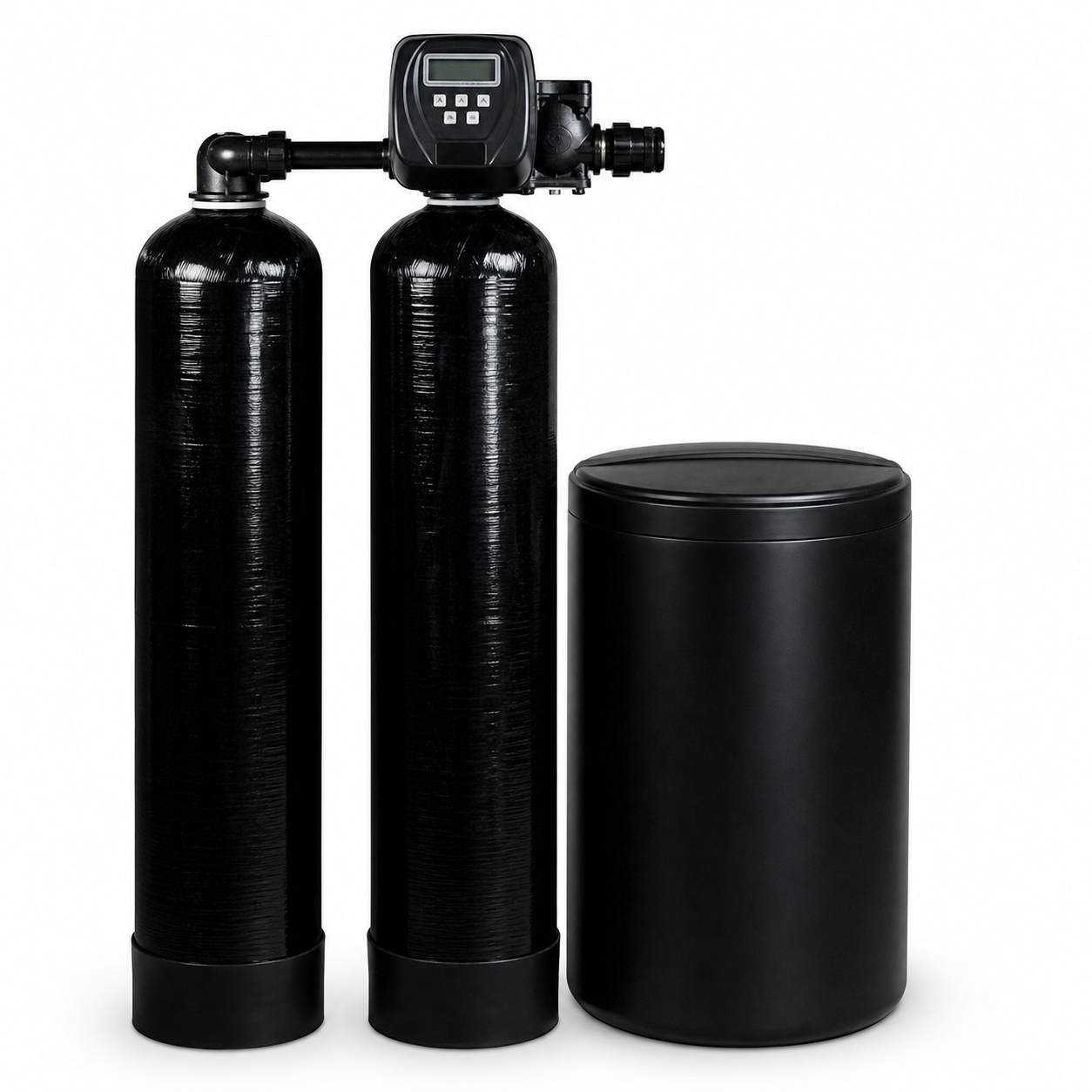 HUM Twin Dual Tank Water Softener – 60,000 Grain (Per Tank)