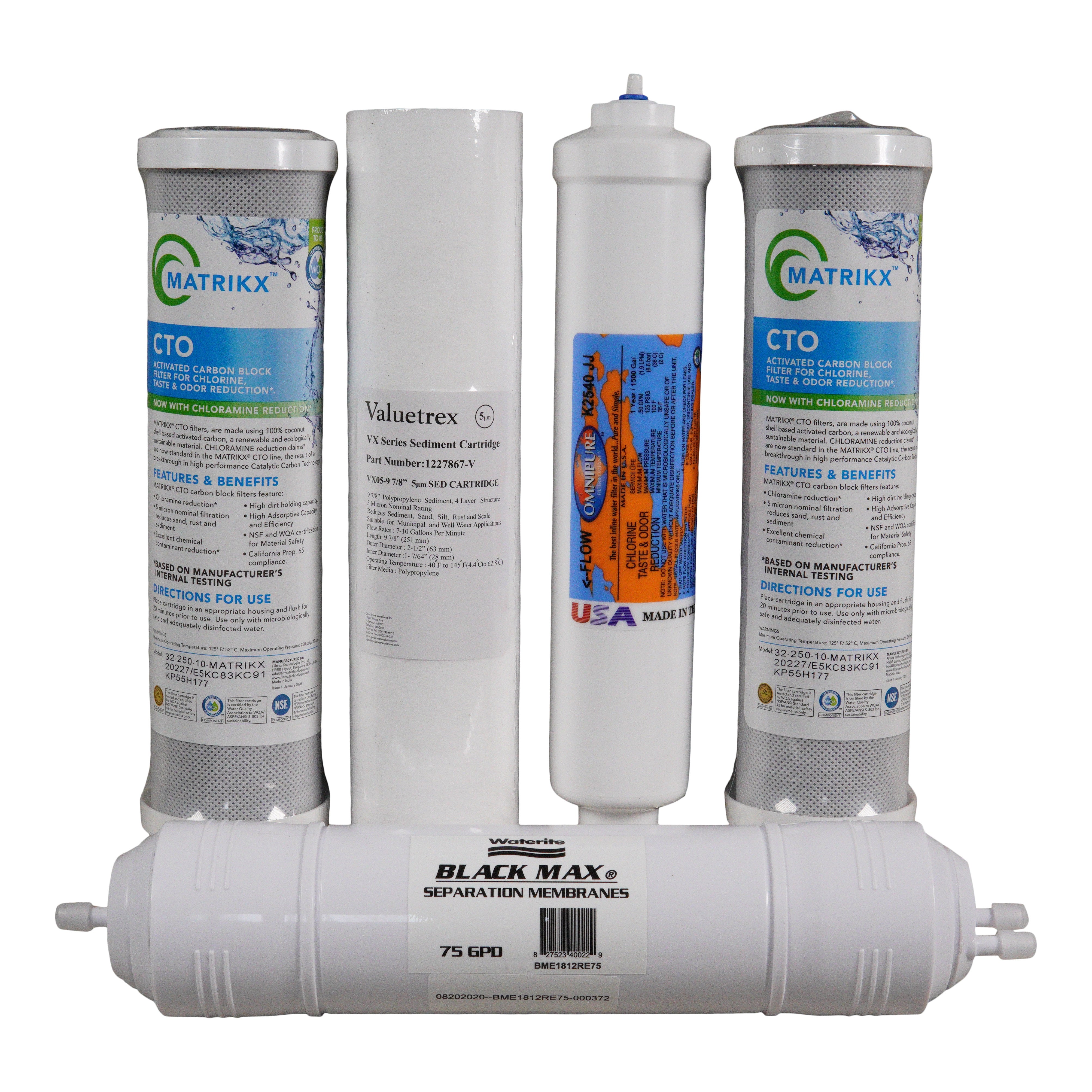 R/O Combo Pack for Vectapure NX with Encapsulated Membrane | Bundle