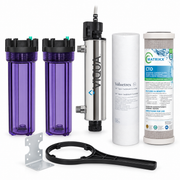 VT4/12 UV System with 10" Slimline Filter Housing and Sediment Prefilter | Bundle