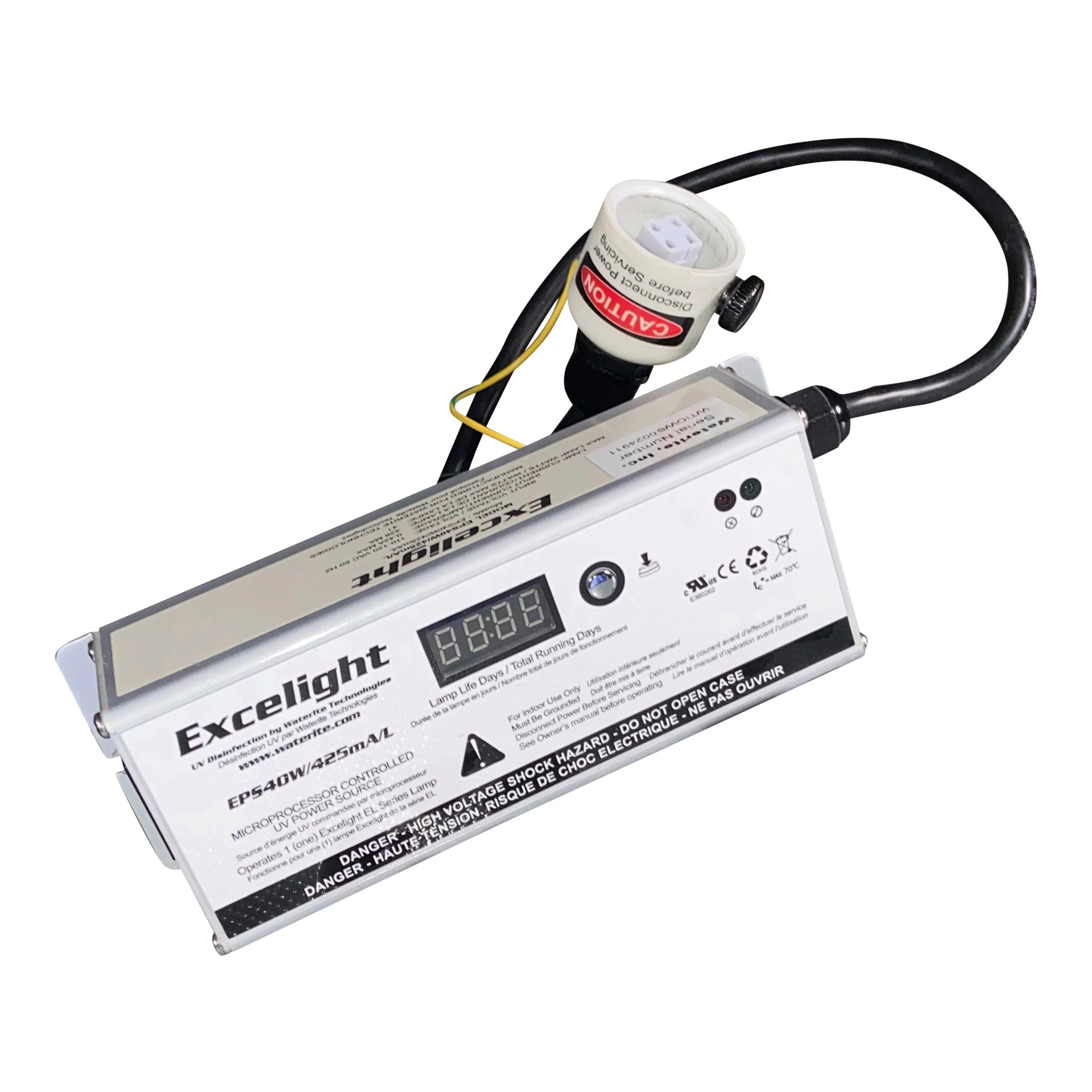 Excelight UV Ballast Part # EL411B by Waterite Technologies