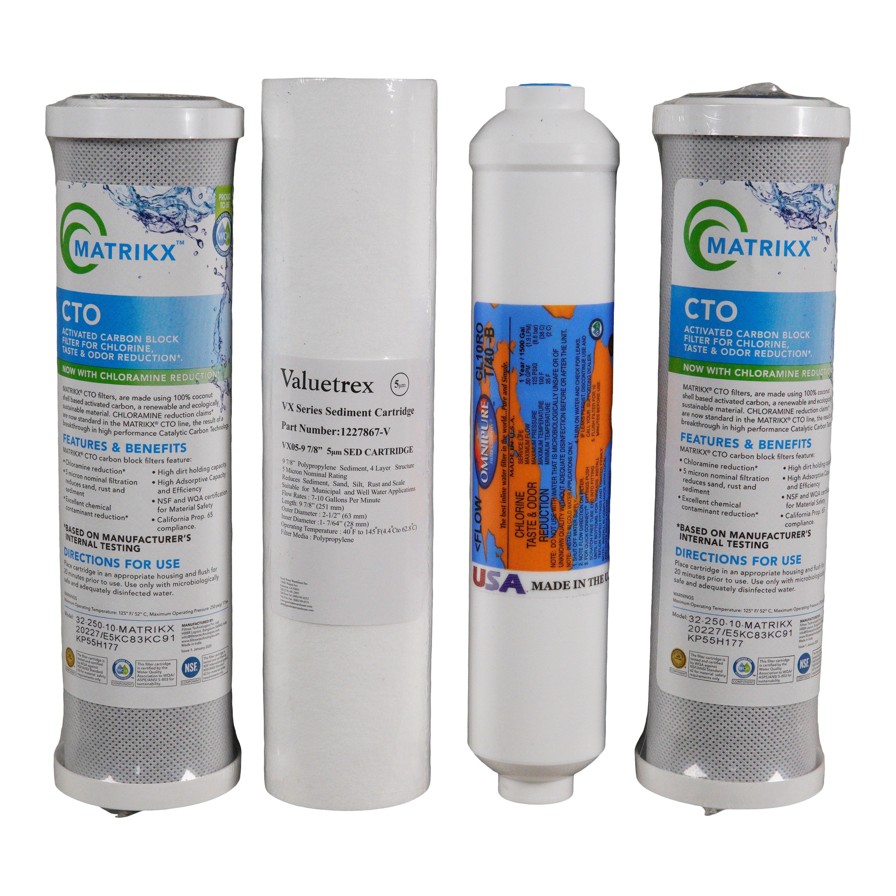Goldline Reverse Osmosis Combo Pack for Goldline RO | Bundle