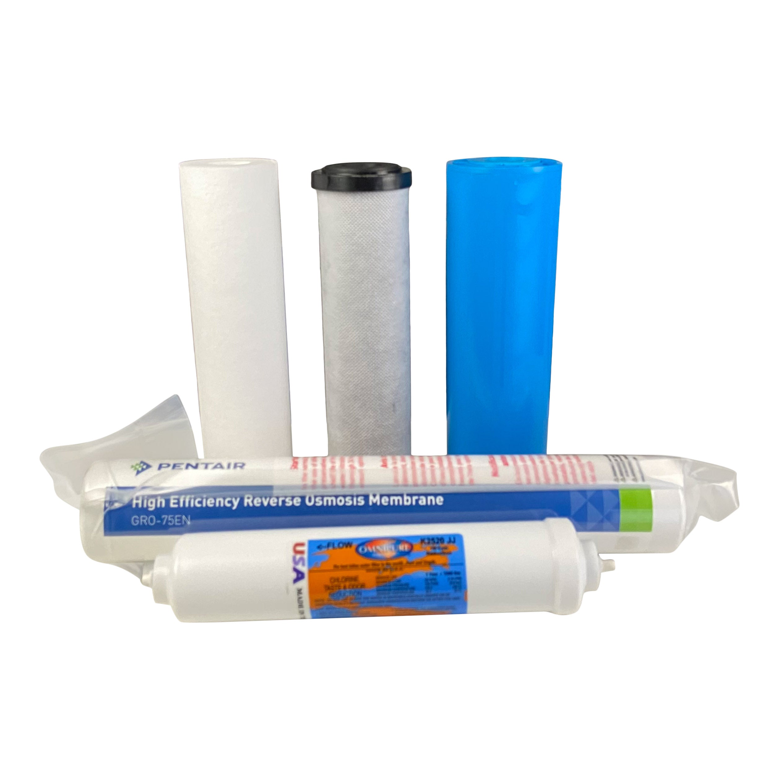 HUM Cottage Water 75 GDP R/O Replacement Filters + Membrane | Bundle