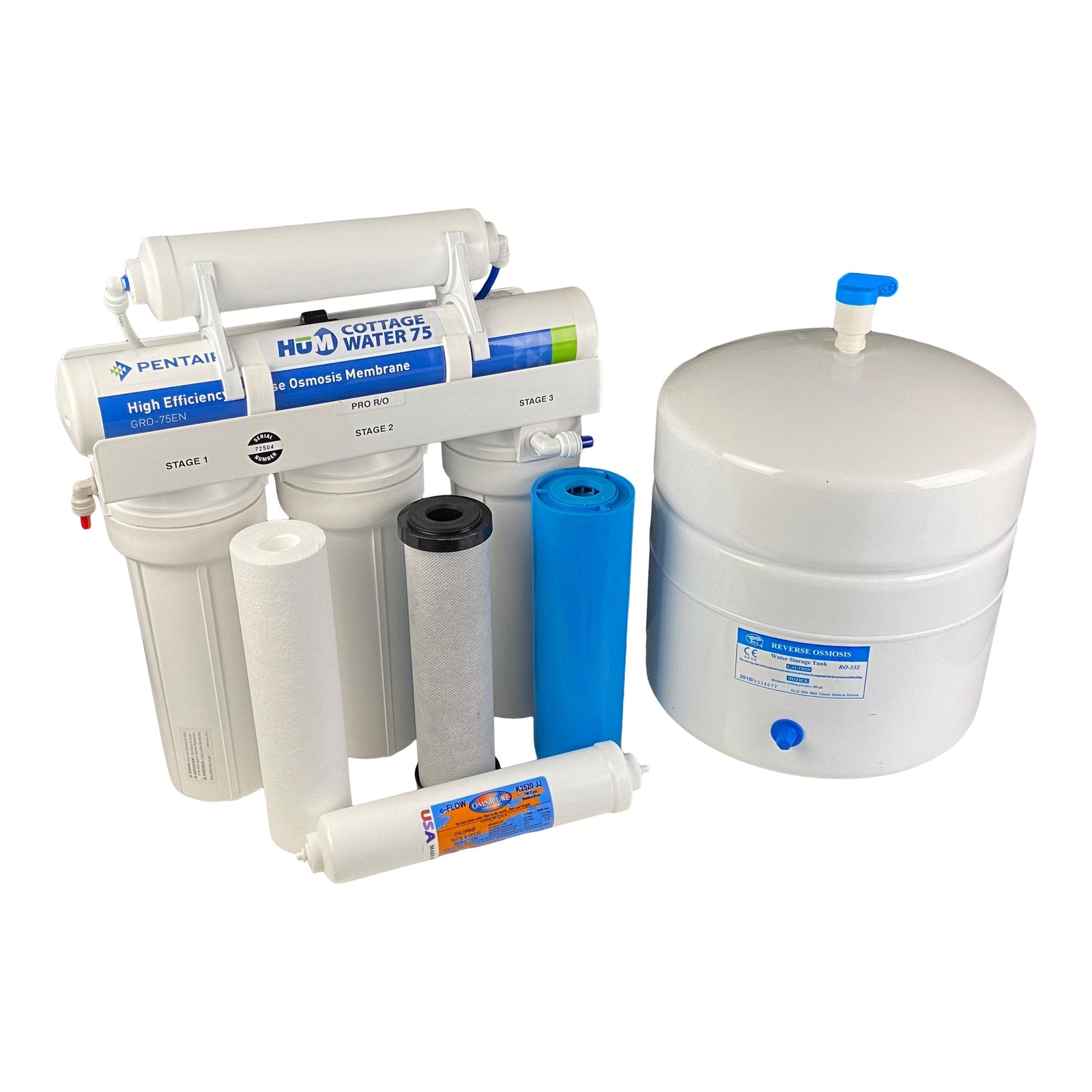 HUM Cottage Water 75 GPD R/O Drinking Water System