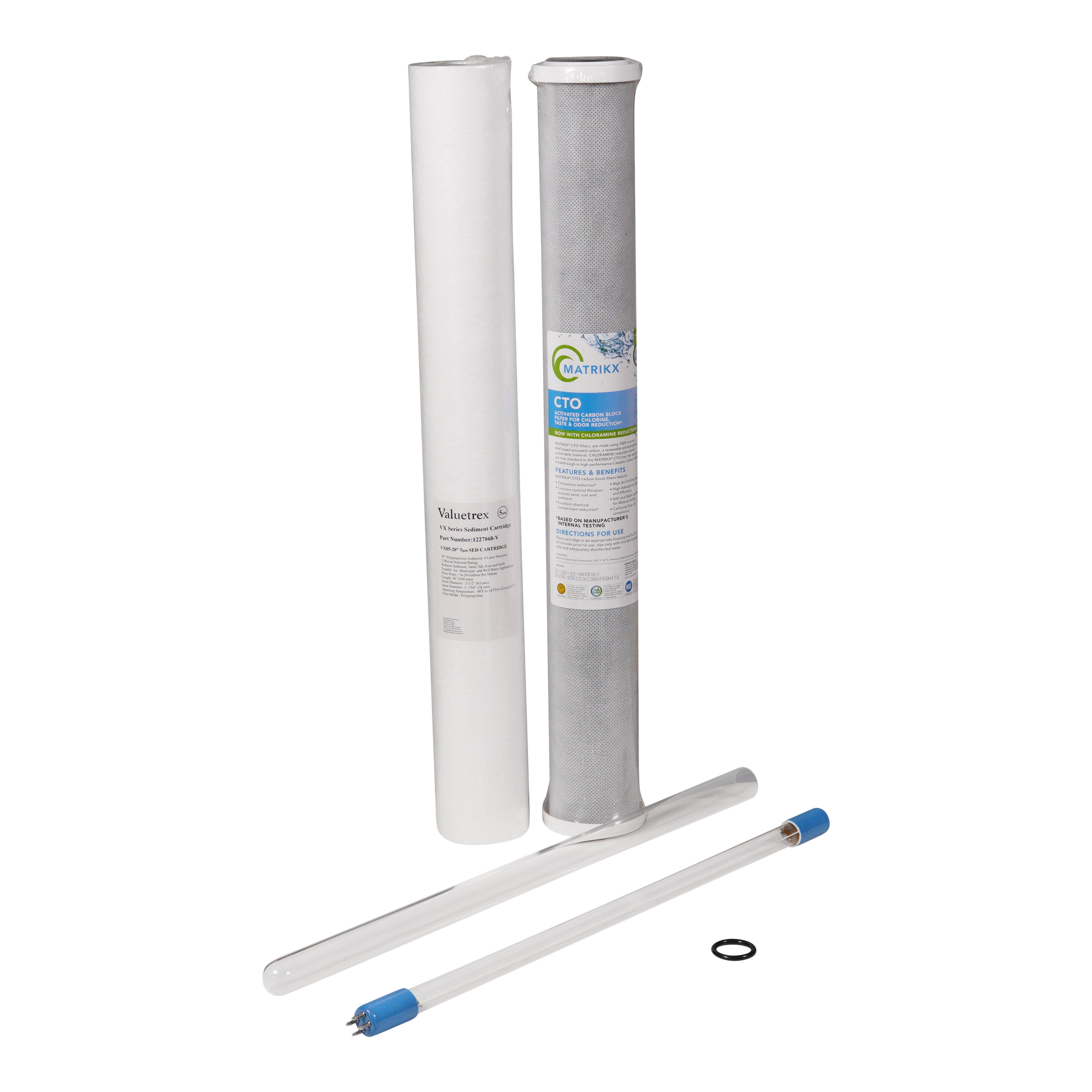 HUM Safe Water 10 Lamp, Sleeve and Filters | Bundle