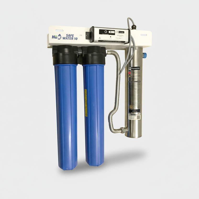 HUM Safe Water 10 GPM Minirack UV System
