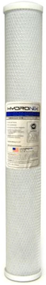 Hydronix NSF Carbon Block Filter — 2.5" x 20" (5 Micron) CB252005