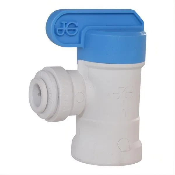 John Guest 1/4" S/O Valve - #PPSV500822W Free Shipping