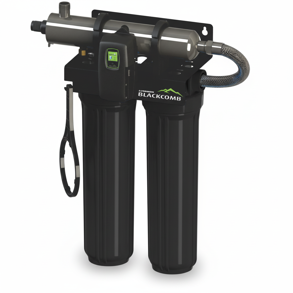 Luminor Blackcomb 15 gpm Rack UV System  LBH5-Z22