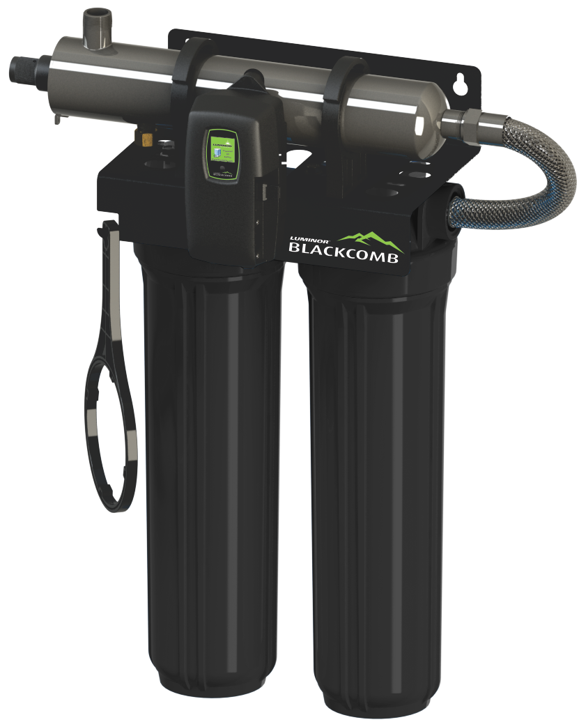 Luminor Blackcomb 15 gpm Rack UV System  LBH5-Z22