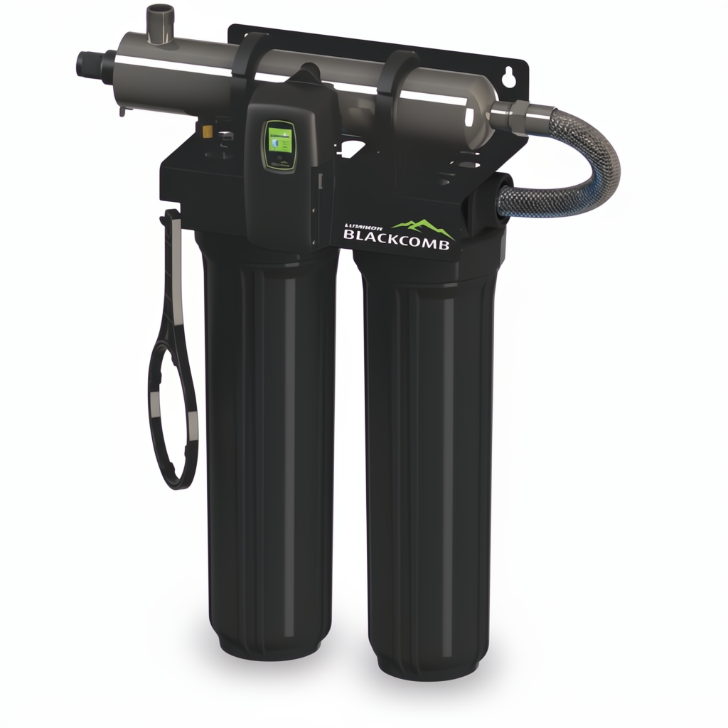 Luminor Blackcomb 15 gpm Rack UV System  LBH5-Z22