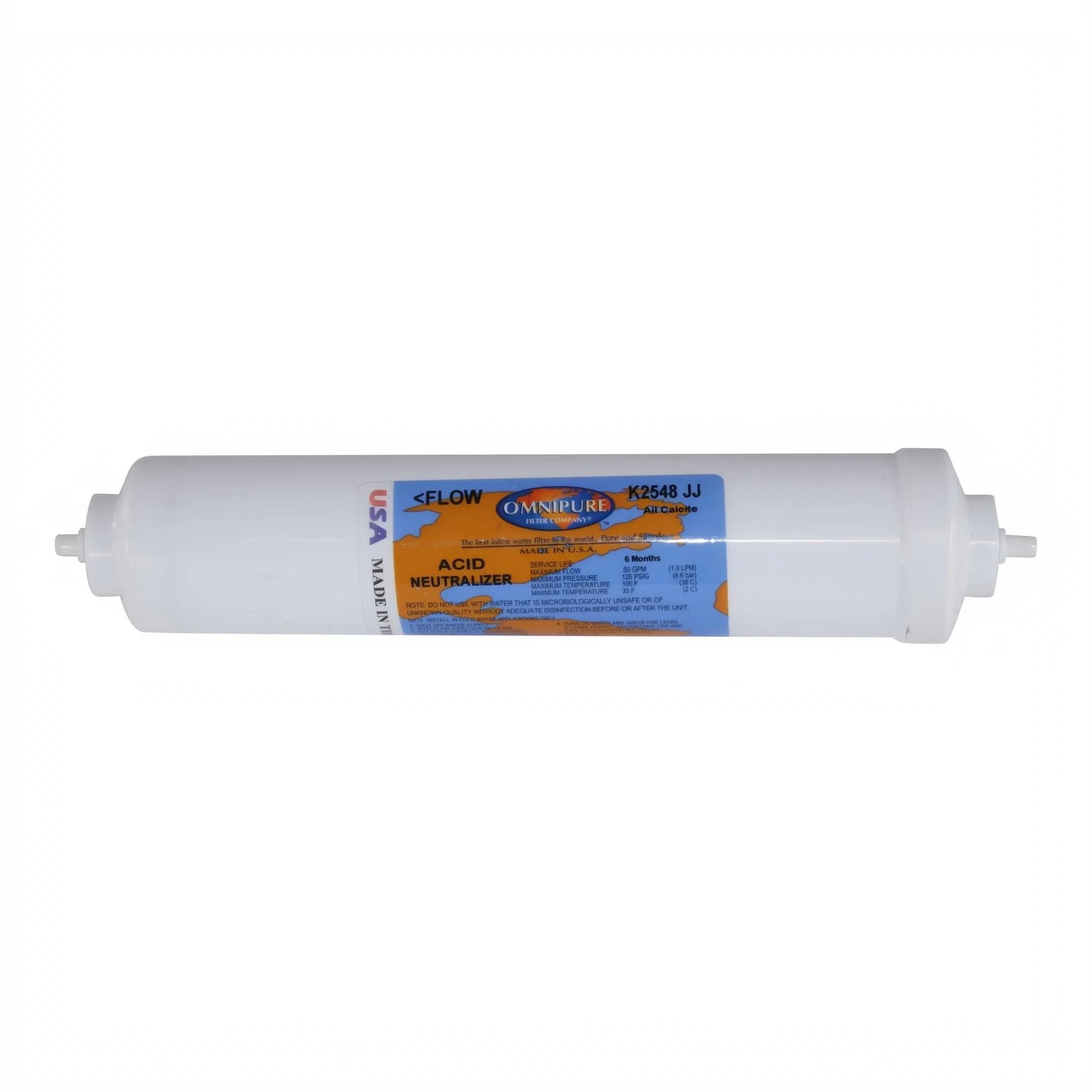 Omnipure® K-Series 2"X10" Remineralization 1/4 K2548-JJ