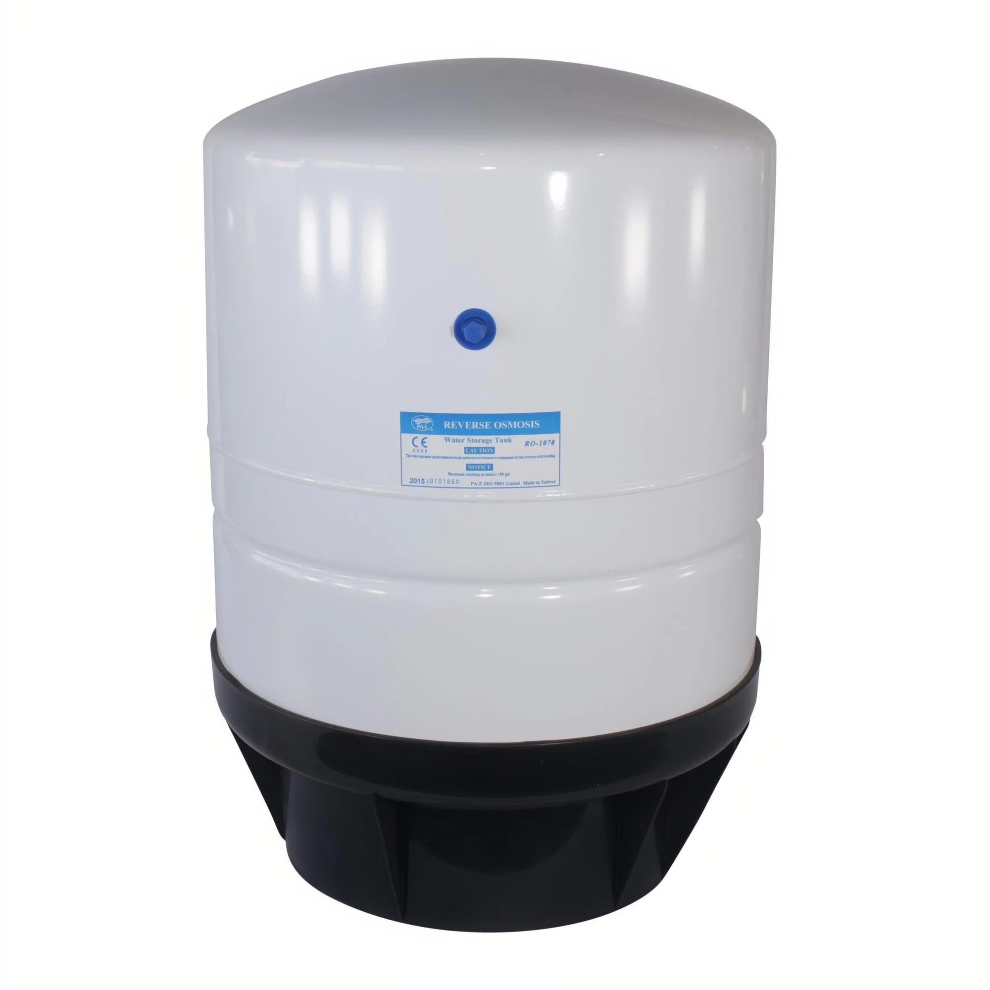 PAE 14 GALLON Metal RO Tank 1/4" TKE-1070-W-1/4
