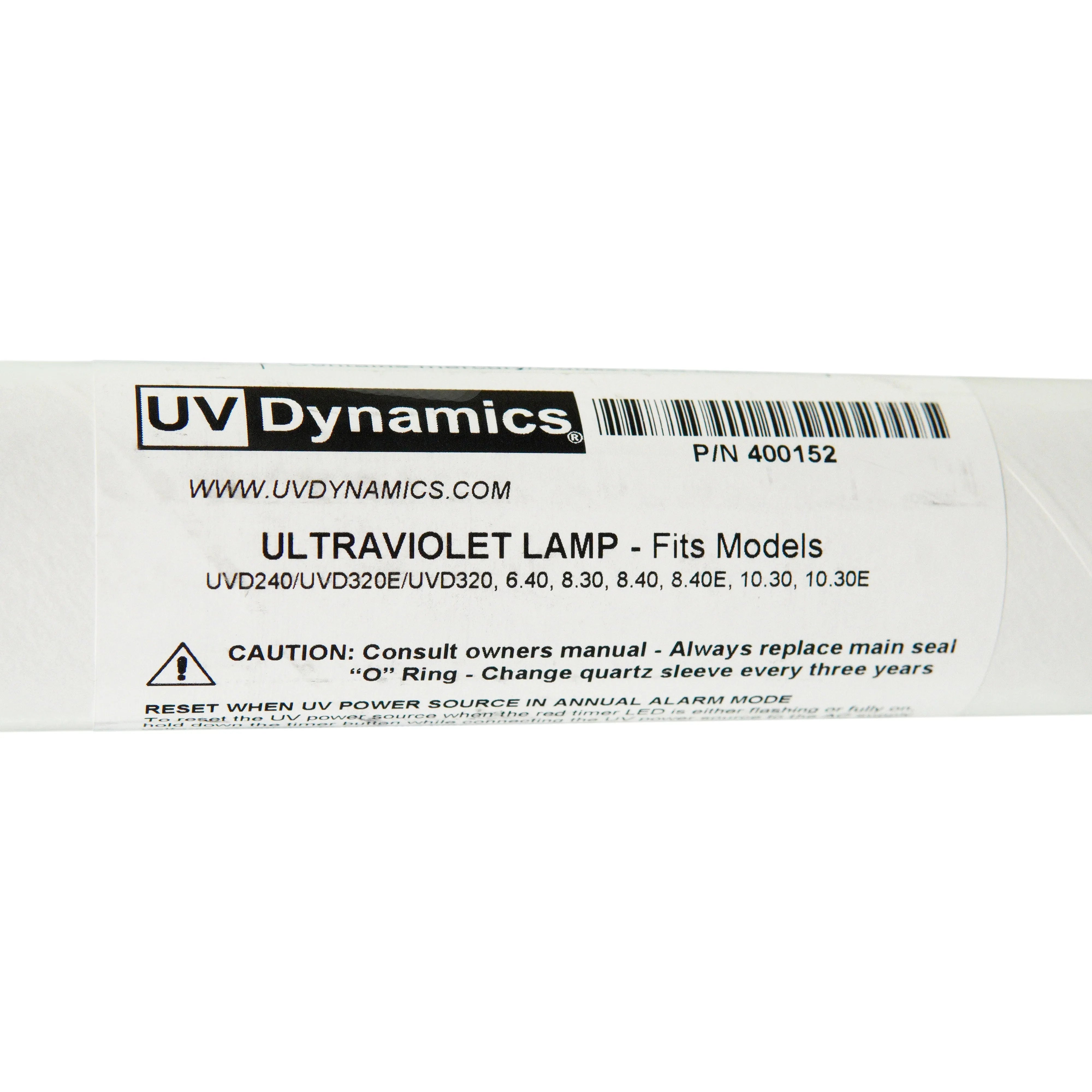 UV Dynamics 400152 & 400151 Replacement UV Lamp & Sleeve | Bundle