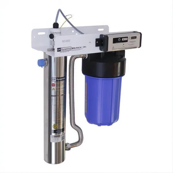 UV Dynamics 8 gpm Ultra Violet System Part #Minirack MR240-TP1/100 