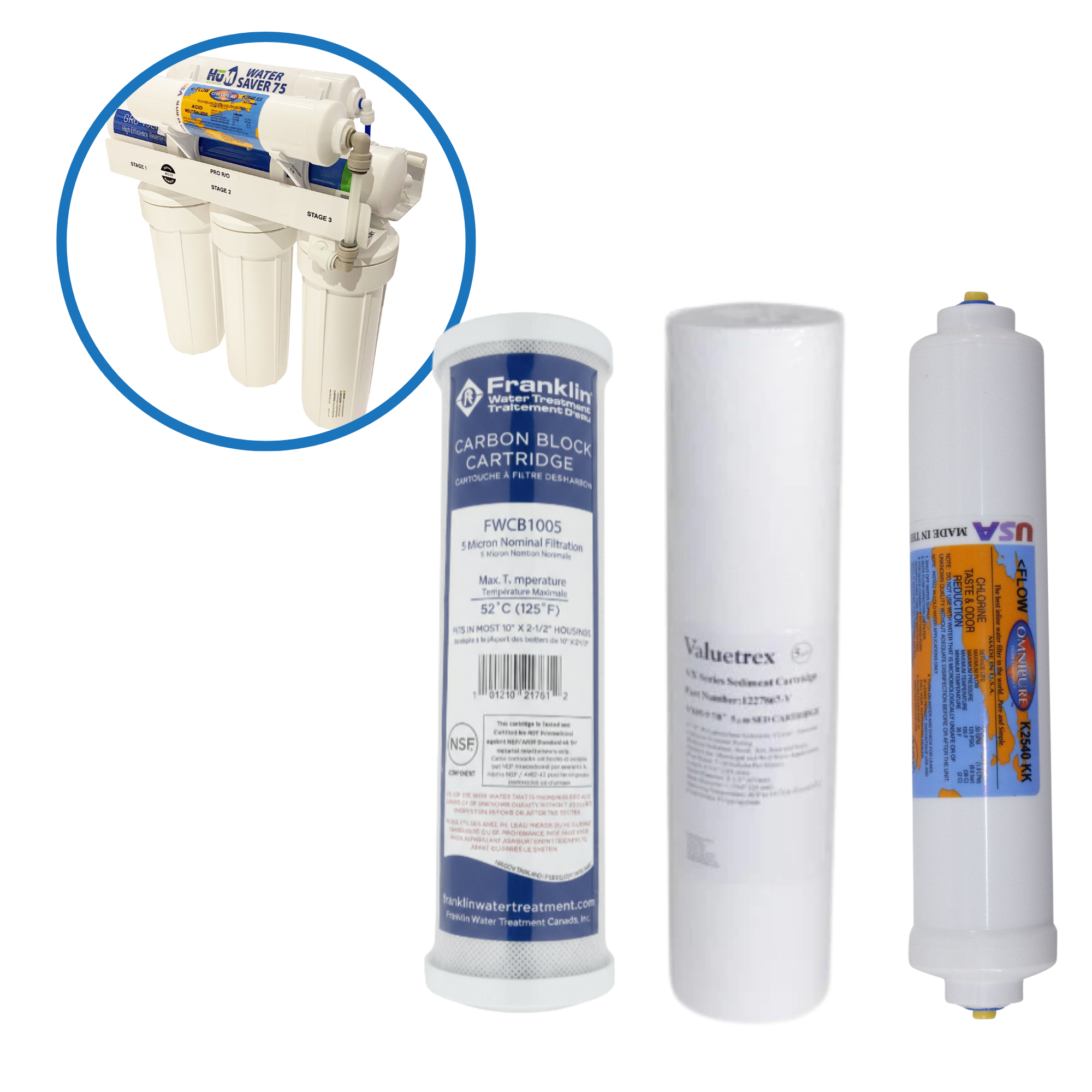 Hum Water Saver 75 Annual Maintenance Kit | System Bundle