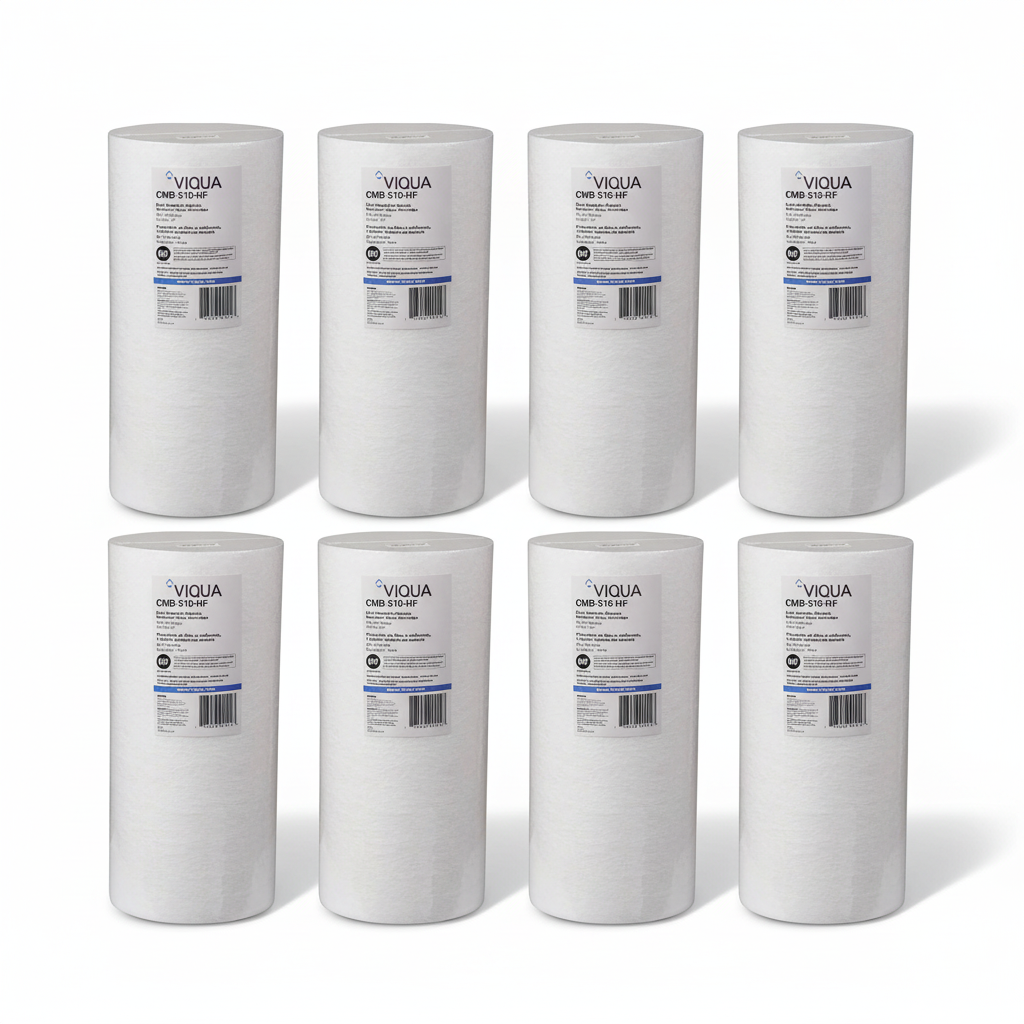Viqua 5 Micron Pre-Sediment Filter CMB-510-HF for IHS12-D4 (8 Pack) | Bundle
