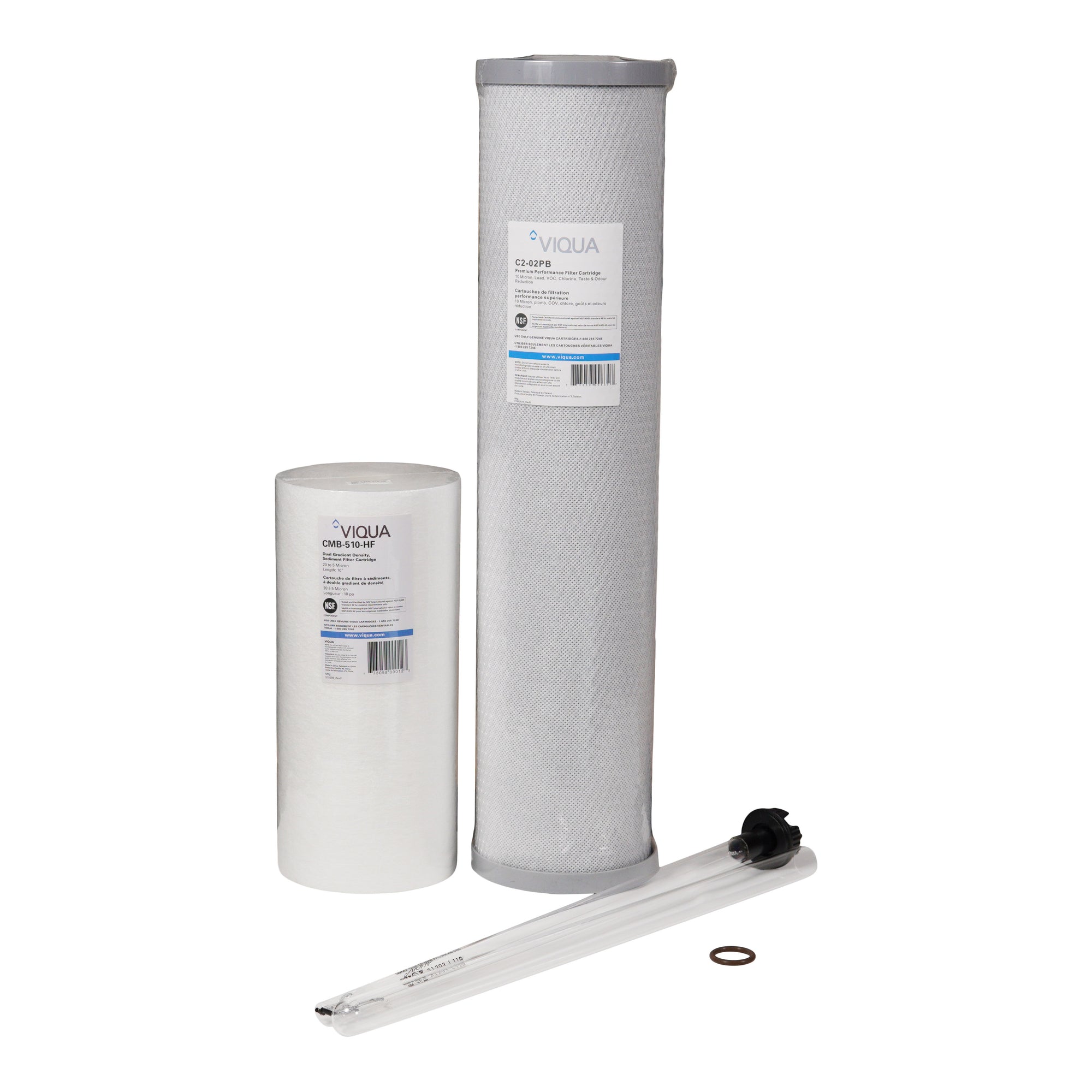 Viqua IHS12-D4 Replacement UV Lamp, Sleeve and Filters | Bundle