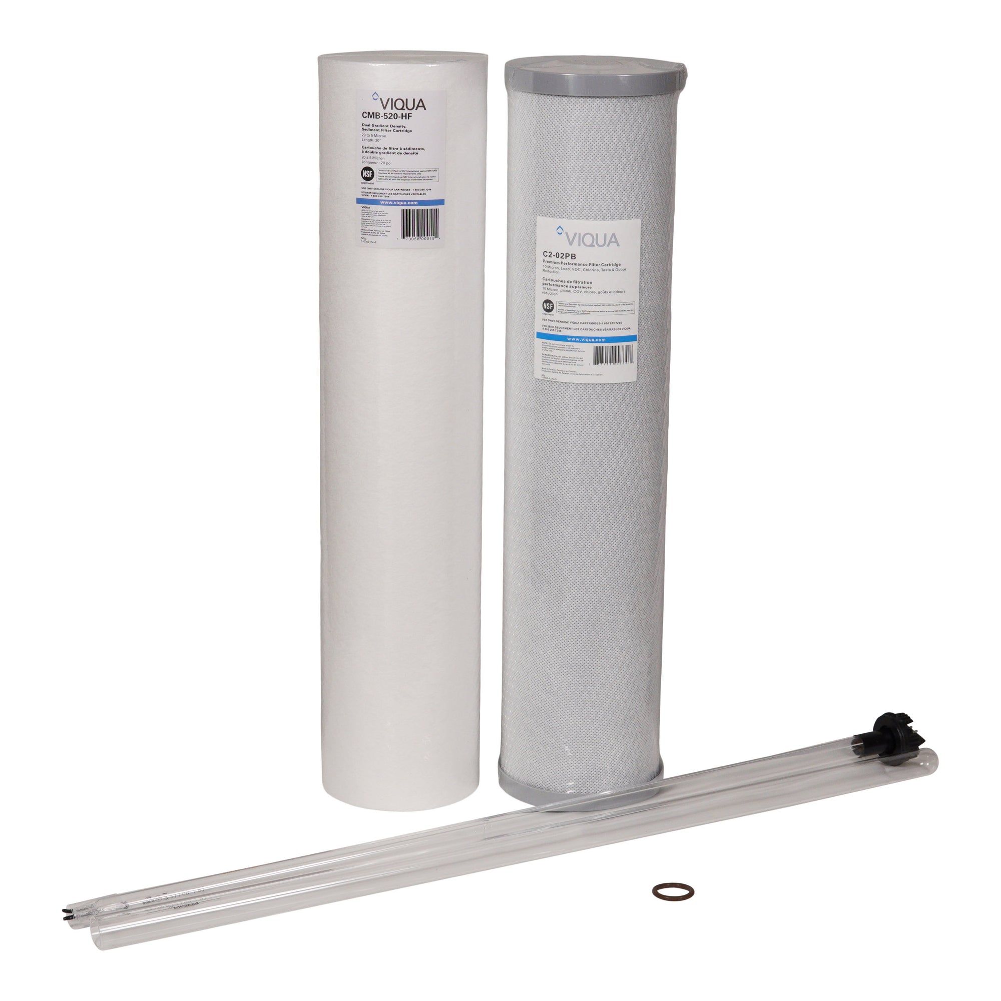Viqua IHS22-E4 Replacement UV Lamp, Sleeve and Filters | Bundle