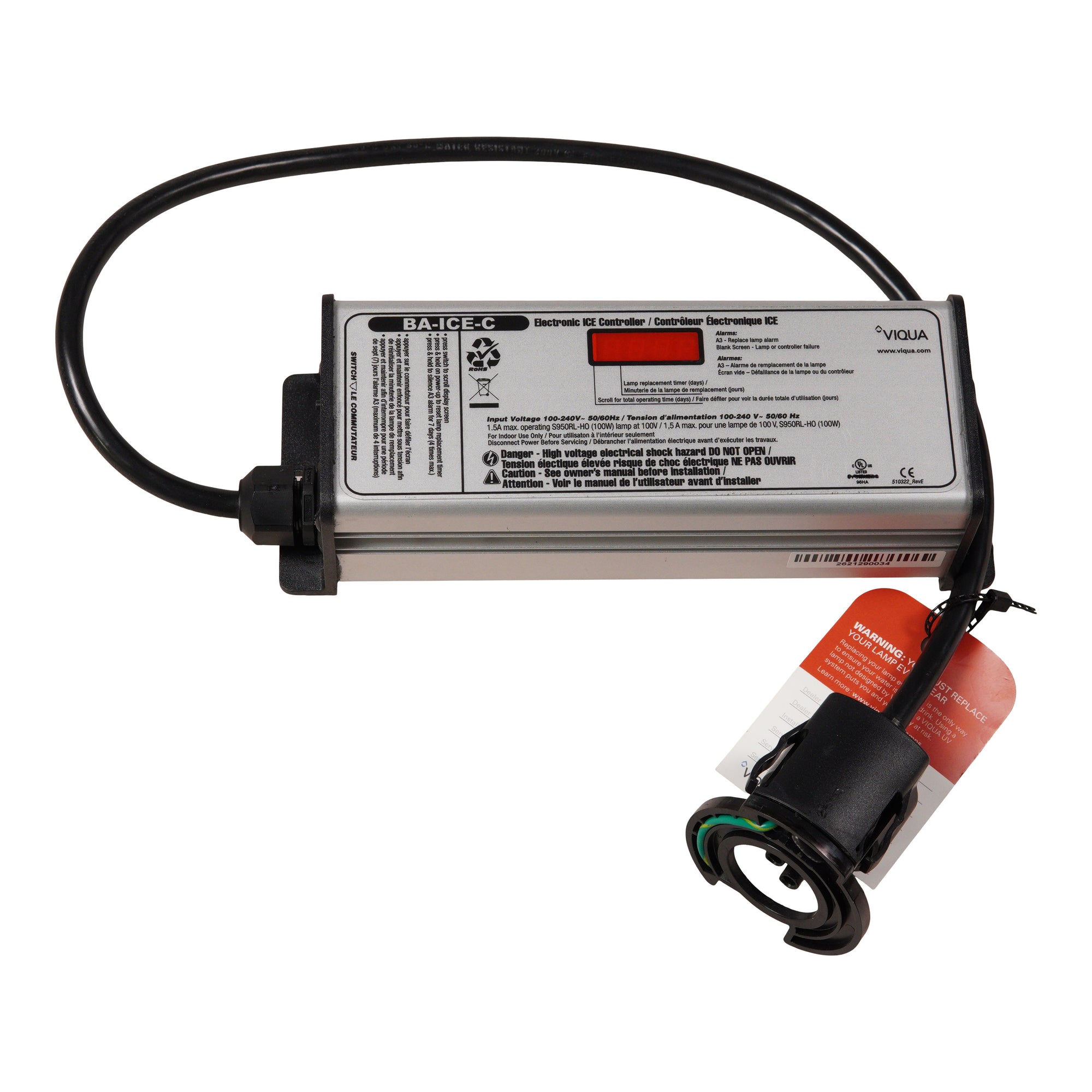 Contrôleur de remplacement UV Viqua Sterilight BA-ICE-CL | Bateau gratuit