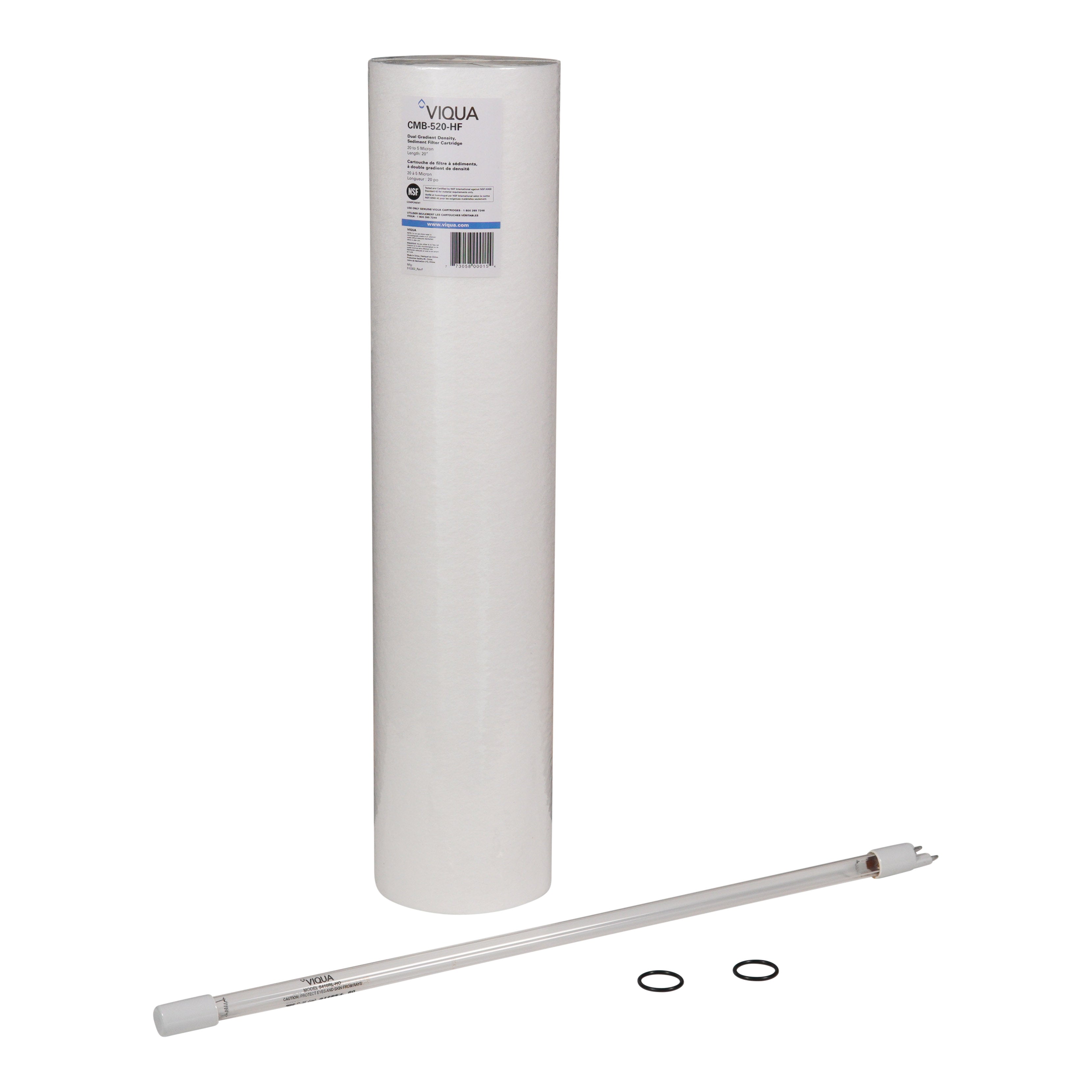 Viqua VH410-F20 Genuine Replacement UV Lamp and Filter | Bundle