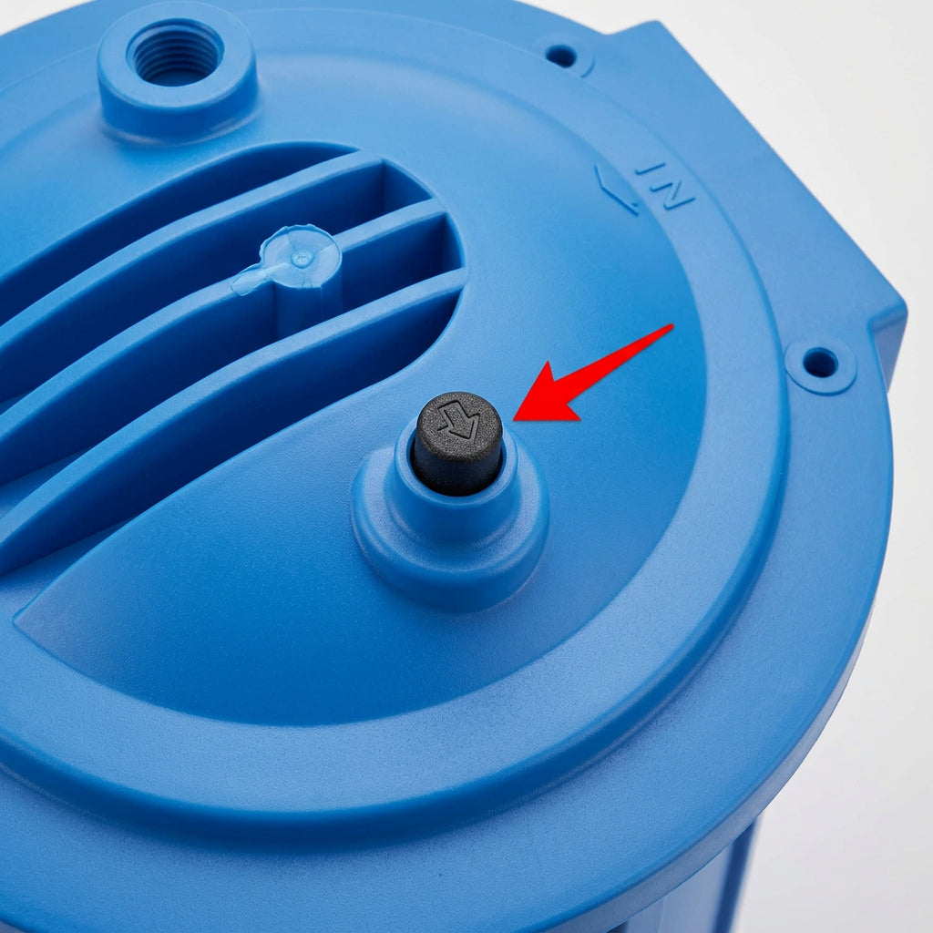 Vent Button Kit for Pressure Release for Viqua Filter Housing