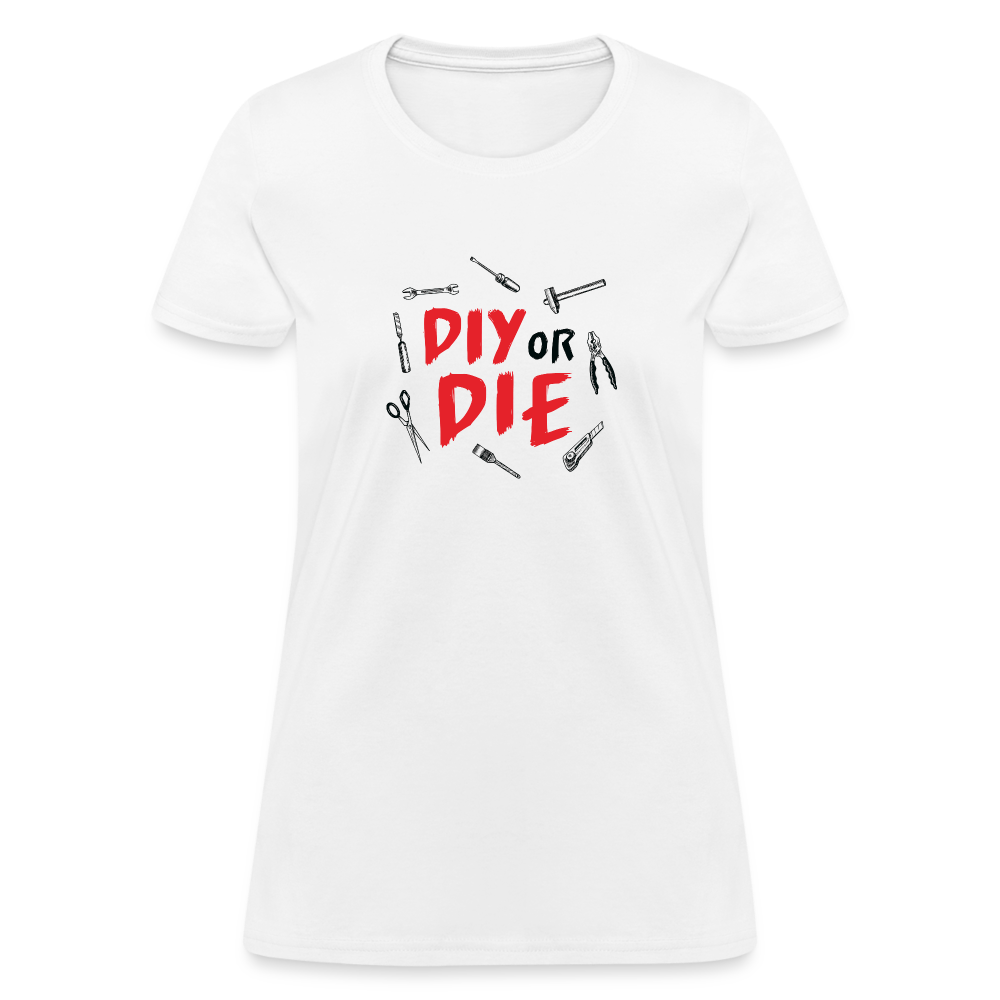 Women&#39;s DIY or Die T Shirt - white